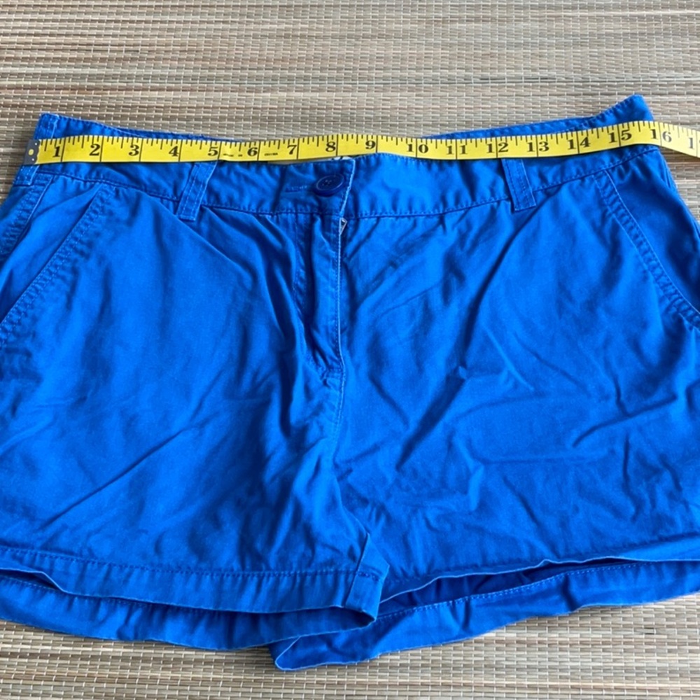 Joe Fresh Blue Women's Shorts 100% Cotton Size 6 - Picture 4 of 11
